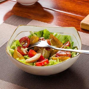 Bol en céramique de Jingdezhen, vaisselle en porcelaine fine, ensemble de plats peints à la main Phnom Penh, boîte cadeau, vaisselle domestique, vaisselle nordique, vente en gros - Product Image 2
