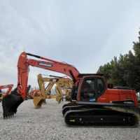 Vente Flash : Excavatrice d'occasion Doosan DX225LCA 22 tonnes, matériel de construction de seconde main, système hydraulique stable, prix avantageux