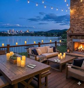 Bougies LED sans flamme, alimentées par piles, étanches, écologiques, en plastique, décoration intérieure et extérieure, télécommande 10 touches - Product Image 6