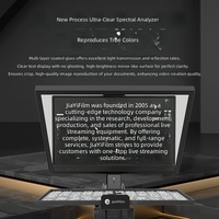 Teleprompter Jashiying JS17 Plus con Pantalla Grande, Lectura Guiada por Voz con IA, Compatible con Smartphones, Tablets y Cámaras DSLR (China)