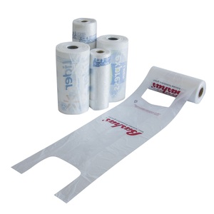 ถุงพลาสติกแบบม้วนสำหรับใส่เสื้อยืด ความหนาตามสั่ง รีไซเคิลได้ ผลิตจาก HDPE พร้อมพิมพ์โลโก้ - Product Image 5