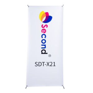 Display iklan luar ruangan kustom promosi pemasaran spanduk x berdiri dapat diatur - Product Image 2