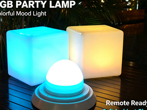Inserto LED per Decorazione Pianeti Luminosi, Batteria Ricaricabile, Telecomando, Cambio Colore - Product Image 1
