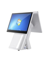 Système de point de vente à écran tactile 15.6 "pour épiceries Windows/Linux OS 8 Go + 128 Go SSD 80mm Caisse enregistreuse POS
