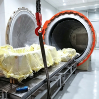 Autoclave composite industriel haute performance pour le durcissement de pièces techniques de précision