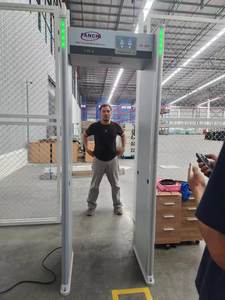 공항용 <span class=keywords><strong>33</strong></span>존 워크스루 금속 탐지기 바디 스캐너 금속 탐지기 FA-SD1 - Product Image 4