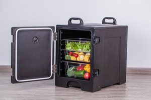 Contenedor Térmico con Certificación NSF, Mantiene la Temperatura Fría o Caliente, Bolsa para Cubiertos, Ultra Carts, Porta Alimentos Aislado - Product Image 2