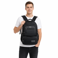 Mochila Oxford Transpirable de Gran Capacidad para Estudiantes Universitarios y de Secundaria, Estilo Moderno, Unisex, con Asa Curva para Ordenador