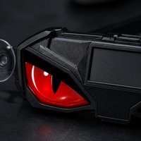 Luz LED Solar Ojo de Diablo Serie Magic Pupil, Lámpara de Advertencia Dinámica para Modificación de Ventana Trasera de Camiones y Furgonetas