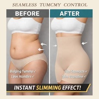 Shorts Gainants Sculptants Taille Haute Sans Couture pour Femmes Grande Taille, Contrôle du Ventre, Meilleures Ventes Tiktok