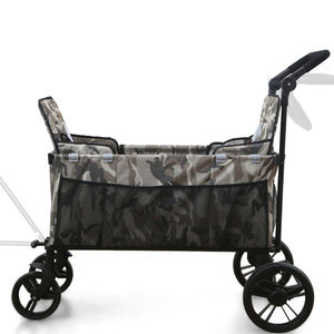 Cochecito de bebé gemelo ligero, <span class=keywords><strong>carro</strong></span> de playa <span class=keywords><strong>plegable</strong></span> portátil para viajes, Camping y venta al por mayor - Product Image 2