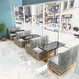 Combinaison table et chaise de stand de luxe léger café <span class=keywords><strong>restaurant</strong></span> <span class=keywords><strong>simple</strong></span> café <span class=keywords><strong>restaurant</strong></span> commercial - Product Image 5