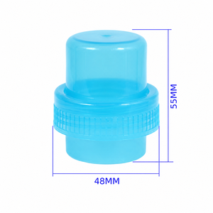 Tapa de rosca de plástico de 48 mm para botellas de PET con cierre a prueba de manipulaciones para envasado de bebidas, agua y líquidos - Product Image 2