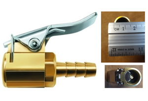 OUTILS DE RÉPARATION DE PNEUS HOPM AC-208 25MM Pointe gonflable (diamètre intérieur de 12.41mm), queue de rat 8mm, longueur de queue de rat 25mm, conception ouverte. - Product Image 2