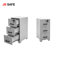 JB 2 3 4 çekmece metal yanmaz ofis dolap dosya dolabı çelik güvenli dosya dolabı yangına dayanıklı metal dosya dolapları