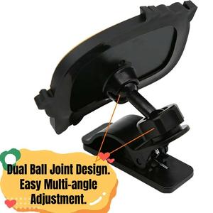 Schattige cartoon dieren baby autospiegel <span class=keywords><strong>clip</strong></span>-on zonneklep spiegel 360 graden verstelbaar onbreekbaar achterbank baby observatiespiegel - Product Image 3
