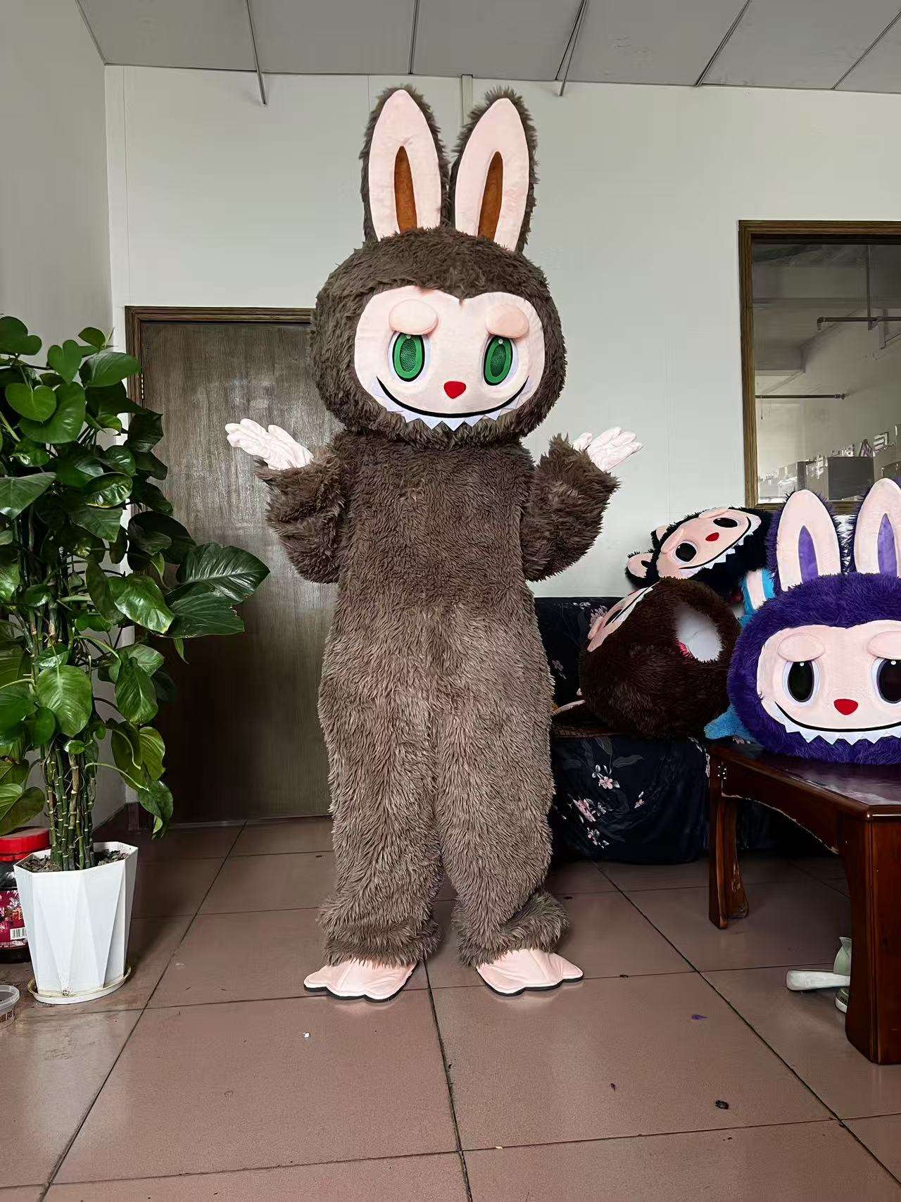 LABUBU Zimomo Halloween Costume - Inflatable Animal Mascot