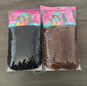 Extensions de cheveux synthétiques légers de haute qualité pour tresses Marley Spring, style Afro Twist – <span class=keywords><strong>Vente</strong></span> chaude directe usine - Product Image 3