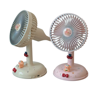 Creative Cute Small Battery Powered Class a Energy Efficient 3-Speed <b>Air</b> <b>Circulation</b> Desk <b>Fan</b> for Car & Dorm Use - Product Image 2