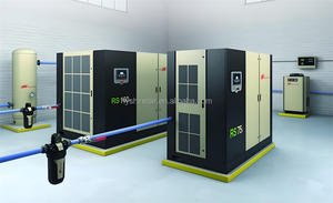 เครื่องอัดอากาศแบบสกรูโรตารี่ Ingersoll Rand รุ่น RS55n_W ระบบ PM VSD กำลัง 75 แรงม้า 55 กิโลวัตต์ 7-10 บาร์ 4.5-11.2 ลูกบาศก์เมตร/นาที ระบายความร้อนด้วยน้ำ สำหรับอุตสาหกรรม - Product Image 4