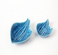 Assiettes de coquillages en céramique, 60 pièces, motifs en forme de conque de l'océan, accessoire de décoration