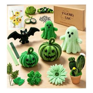 <b>Soft</b> Velvet Chenille Fuzzy <b>Wire</b> DIY Craft Kit for Kids Educational Projects and Creative Fuzzy <b>Wire</b> Decorative Flower Creations - Product Image 5