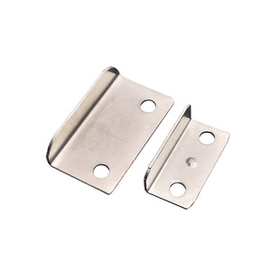 Drawer <b>Lock</b> Plate Small Size 29x14mm Nickel Plated Iron Furniture Hardware <b>Latch</b> Stop Accessory - Product Image 3