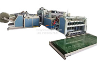 Machine de traitement intégrée de haute qualité pour la fabrication de sacs en jute tissée PP, avec fonctions de couture, découpe, fermeture et impression, pour sacs à céréales et sacs à riz