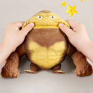 Juguete Antiestrés Gigante de Gorila para Apretar, Divertido Juguete Creativo para Aliviar la Ansiedad, Estatua Decorativa de Gorila Indestructible para Niños de 5 a 7 Años - Product Image 3