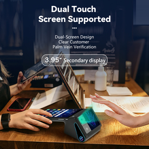 เครื่อง POS รุ่น Z108P พร้อมเครื่องพิมพ์ความร้อนในตัว เครื่องสแกนเส้นเลือดฝ่ามือแบบไบโอเมตริกซ์ รองรับการชำระเงินด้วยเส้นเลือดฝ่ามืออย่างเสถียร - Product Image 2