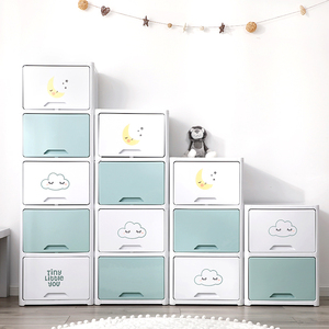 Haixin  YEYA plastic Wardrobe drawer storage cabinet