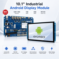 Untuk Layar Sentuh 10.1 Inci Hmi 1280X800 RK3128 Android Papan Tertanam Modul Industri Layar LCD TFT LED Lampu Latar Rendah