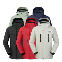 Veste d'hiver de haute qualité pour hommes 3-en-1 veste polaire à fermeture éclair épaisse Sports de plein air logo personnalisé veste d'hiver pour femmes