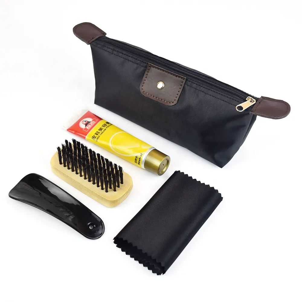 Shoes cleaning set for genuine leather shoes and boot IKSP007
