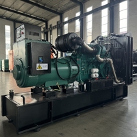 Générateurs diesel Weichai 400 kW, puissance de pointe 500 kVA, type silencieux, 50 Hz/60 Hz, groupe électrogène électrique, vente directe usine
