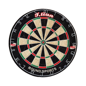 Fotian Professional Juego <span class=keywords><strong>de</strong></span> dardos <span class=keywords><strong>de</strong></span> fibra <span class=keywords><strong>de</strong></span> 18 pulgadas Soporte <span class=keywords><strong>de</strong></span> Diana <span class=keywords><strong>de</strong></span> alambre redondo <span class=keywords><strong>de</strong></span> <span class=keywords><strong>paja</strong></span> <span class=keywords><strong>de</strong></span> color natural personalizado - Product Image 2