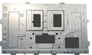 Precision Custom SGCC 1.6mm Hot-dip Galvanized Sheet <b>Metal</b> Stamping LED <b>Screens</b> Instrument <b>Panels</b> TM547-N75 LCD <b>Screen</b> Support - Product Image 5