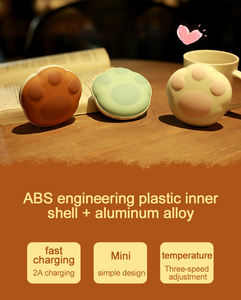 Mini lampe de poche LED Rechargeable, portable, hiver, 5000mah, USB, chauffe-main, batterie externe - Product Image 2