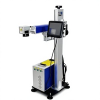 Machine de marquage laser à fibre Fly, programmable, prise en charge des formats DXF/AI/BMP/PLT/DWG, pour tuyaux en PVC/PE/PPR, emballages plastiques, haute productivité