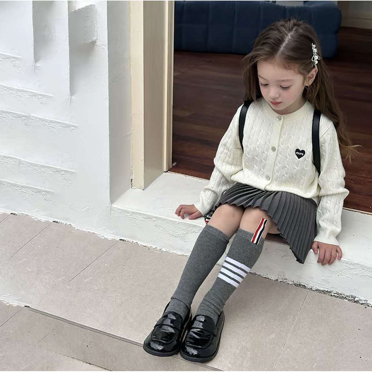 off-white knit sweater