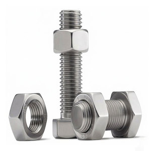 SOKUN OEM ODM Viti Esagonali Personalizzate in <span class=keywords><strong>Acciaio</strong></span> <span class=keywords><strong>Inox</strong></span> e Dadi, Gradi 4.8/6.8/<span class=keywords><strong>8.8</strong></span> DIN 933 M2 M5 M20, <span class=keywords><strong>Bulloni</strong></span> a Testa Esagonale - Product Image 1