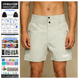 Shorts de sport pour <span class=keywords><strong>homme</strong></span> personnalisés, séchage rapide, athlétiques, course à pied, 5 pouces, entraînement, cyclisme, surf, golf, 6 poches, haute qualité - Product Image 1