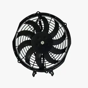 DC 10 inch 12V and 24V fan bus brushless motor condenser fan