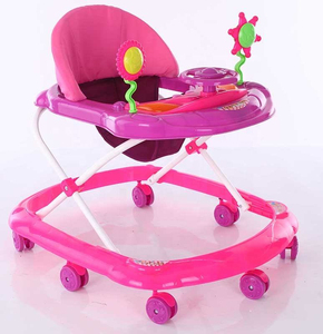 Nouveau trotteur pour bébé en plastique mignon et sûr, idéal pour s'asseoir et marcher - Product Image 4