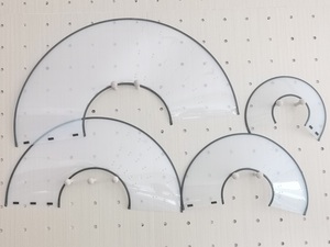 개 건강 회복을위한 친환경 투명 <span class=keywords><strong>PVC</strong></span> 엘리자베스 칼라 현대 인쇄 스타일 플라스틱 소재 - Product Image 5