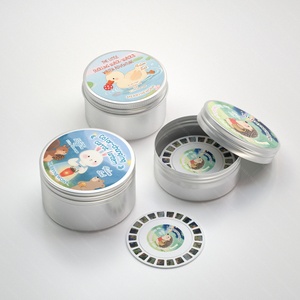 Boîte en aluminium personnalisée, étanche et résistante à l'huile, pour capsule temporelle de films d'histoires pour enfants, emballage de jouets, conteneur de souvenirs et de mémoire - Product Image 2