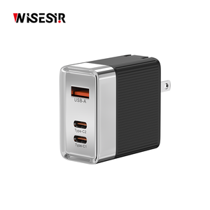 Adaptador de <span class=keywords><strong>cargador</strong></span> rápido multifuncional WISESIR de 65W para iPhone 17 <span class=keywords><strong>Pro</strong></span> Max Dual USB C y un puerto de carga de <span class=keywords><strong>cargador</strong></span> de pared - Product Image 5