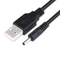 Câble d'alimentation USB vers DC universel OEM d'usine, adaptateur 5,5*2,1 mm, câble de charge 5V, isolation en PVC, conducteur en cuivre