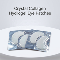 Patchs Hydrogel en Silicone OEM à Marque Blanche au Collagène et Acide Hyaluronique pour les Yeux – Anti-Cernes, Anti-Poches, Raffermissant et Rafraîchissant