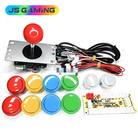 Boutons de jeu d'arcade en plastique JSgaming OEM ODM, différentes couleurs, accessoires pour machines de jeu d'arcade